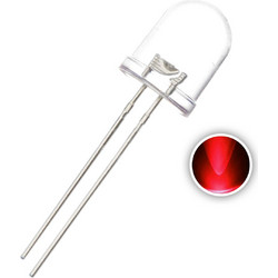 10MM Red Led (Transparent )