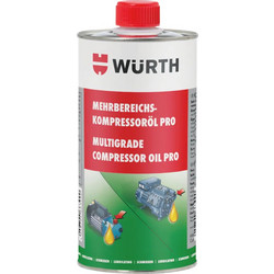 Wurth Λάδι Συμπιεστή Πολλαπλών Βαθμίδων Pro 1000ml