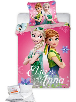 Dimcol Disney Frozen 584 Σετ Κούνιας Pink 4τμχ