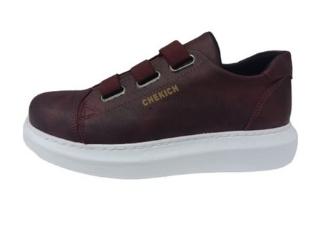 Aνδρικά sneaker CHEKICH CH253 BORDEAU - BORDEAU