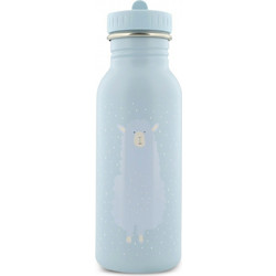 Trixie Mr.Alpaca Παιδικό Μπουκάλι Ανοξείδωτο BPA Free Μπλε 500ml