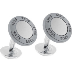 BOSS MEN JOSE CUFFLINKS SILVER