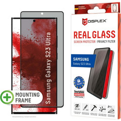 Displex Real 3D Curved Privacy Tempered Glass (Galaxy S23 Ultra)