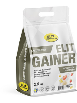 Elit Nutrition Gainer Lactose Free Strawberry Banana 5kg