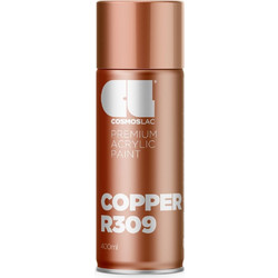 Cosmoslac Premium Acrylic Paint Σπρέι Βαφής Bright Copper R309 Gloss 400ml