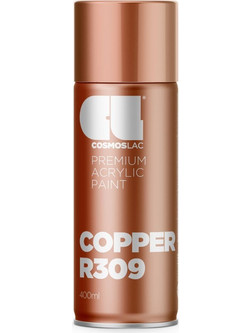 Cosmoslac Premium Acrylic Paint Σπρέι Βαφής Bright Copper R309 Gloss 400ml