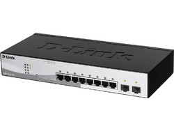 D-Link DGS-1210-10 Managed L2 Switch με 8 Θύρες Ethernet 1Gbps και 2 SFP Θύρες