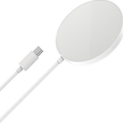 Hoco Ασύρματος Φορτιστής Qi Pad 15W White cw28