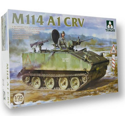 Takom M114 A1 CRV Συναρμολογούμενο Πλαστικό Μοντέλο Τανκ 1:35