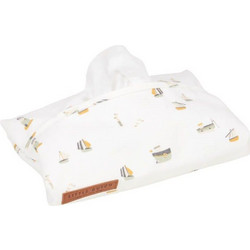 Little Dutch Υφασμάτινη θήκη για μωρομάντηλα Sailors Bay White LD30321690