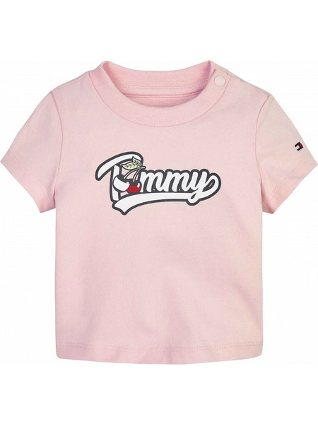 Tommy Hilfiger Baby Cherry Tommy Tee KN0KN01623 TJ9 Faint Pink (Ροζ)