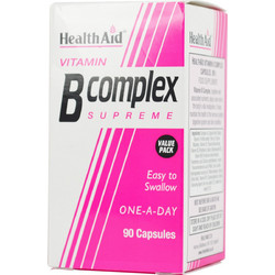 Health Aid B Complex Supreme 90 Κάψουλες