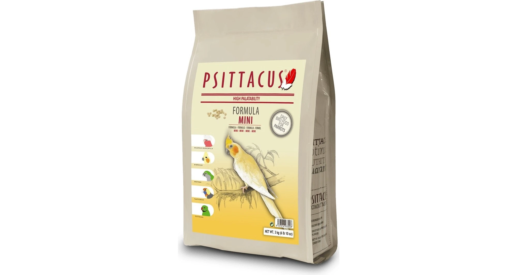 Psittacus Formula Mini 450gr | BestPrice.gr