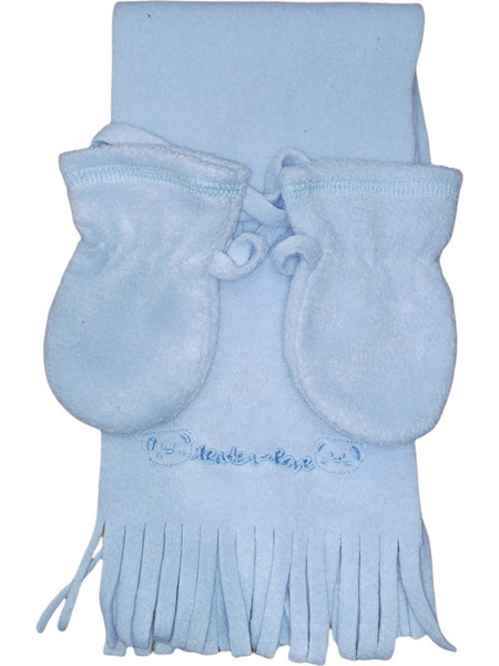 Stamion 111752B Βρεφικό Χειμερινό Σετ Fleece (Γαλάζιο)