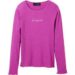 Desigual Παιδικό T-Shirt Μακρυμάνικο Μωβ 22WGTK07-3179