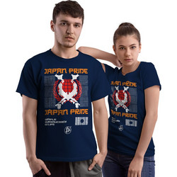 Japan Pride (Κοντομάνικο Ανδρικό / Unisex) - French navy