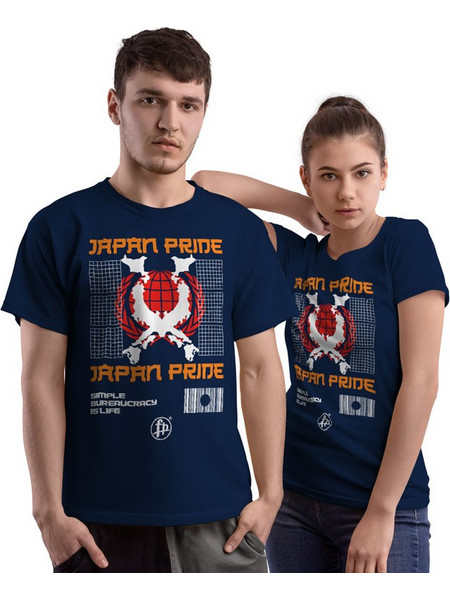 Japan Pride (Κοντομάνικο Ανδρικό / Unisex) - French navy