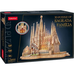 3D Puzzle - Sagrada Familia XL with LED Lights