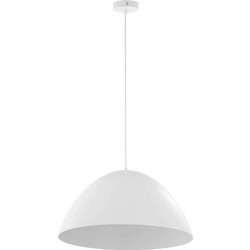 TK Lighting Faro 6003 Κρεμαστό Φωτιστικό Οροφής E27 Λευκό