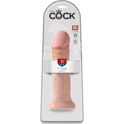 Pipedream King Cock 11" Ρεαλιστικό Dildo με Βεντούζα 28cm Flesh