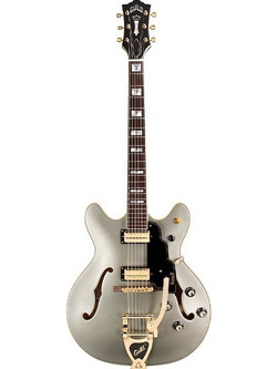 Guild Starfire VI Vibrato Ηλεκτρική Κιθάρα Semi-Hollow με HH Μαγνήτες και Ταστιέρα Ebony Shoreline Mist