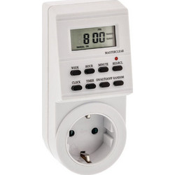 KAL ELECTRONICS Ψηφιακός Χρονοδιακόπτης Πρίζας Εβδομαδιαίος TS-ED1 00461