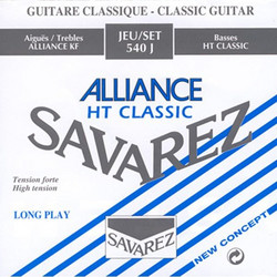 Savarez 540J Σετ 6 Χορδές Κλασικής Κιθάρας 25-44" Hard Tension