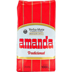 Amanda Yerba Mate Tea Traditional (Μάτε Τσάι Παραδοσιακό) χωρίς Γλουτένη 1000gr