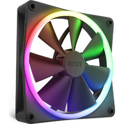 NZXT F140 Case Fan 140mm RGB με Σύνδεση 4-Pin PWM Black