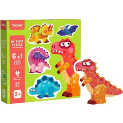 Παιδικό Puzzle Mideer My First Puzzle Dinosaur 25 Κομμάτια