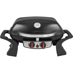Thermogatz Gs Grill 2 Mini Επιτραπέζια Φορητή Ψησταριά Υγραερίου με 2 Εστίες 2.5kW Επιφάνειας 52x39cm 03.313.206