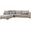 Fylliana Angelo Γωνιακός Καναπές Αριστερή Γωνία 300x230x95cm 888-222-053