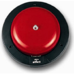 Aliberti Κουδούνι Συναγερμού 100dB 230V Κόκκινο (P-200)