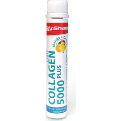 Fit & Shape Fish Collagen 5000 Plus Mango Orange με Βιταμίνη C 25ml
