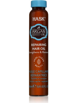 Hask Argan Oil Argan Λάδι Μαλλιών για Επανόρθωση 18ml