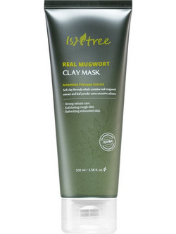 Isntree Real Mugwort Clay Κρεμώδης Μάσκα Προσώπου για Μαύρα Στίγματα με Άργιλο 100ml