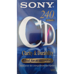 ΚΑΣΕΤΑ ΒΙΝΤΕΟ VHS SONY ΔΙΑΡΚΕΙΑΣ 240 ΛΕΠΤΩΝ
