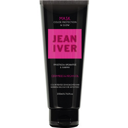 Jean Iver Color Protection & Glow Μάσκα Μαλλιών για Προστασία Χρώματος για Βαμμένα Μαλλιά 200ml
