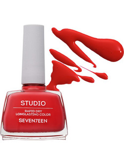 Seventeen Studio Rapid Dry Lasting Color 195 Gloss Βερνίκι Νυχιών Μακράς Διαρκείας 12ml