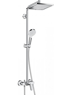 Hansgrohe Crometta E240 Αναμεικτική Μπαταρία Ντουσιέρας Χρωμέ 27284000