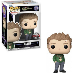 Funko Pop! Television Marvel Hawkey 1216 Clint Exclusive