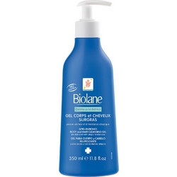 Biolane Gel Corps Et Cheveux Surgras 350ml