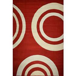 Sprintzio Χαλί Ορθογώνιο Καλοκαιρινό 200x250cm Cayenne 194 Red-Beige