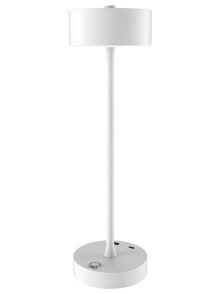 It-Lighting 3CCT Πορτατίφ Αφής LED με Μπαταρία Λευκό Φ11xΥ38cm 80100120
