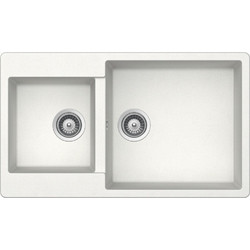 Teka Laguna 860 2C TG 3 1/2 Ένθετος Νεροχύτης Γρανίτη White 86x90cm