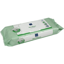 Υγρομάντηλα Abena δερματολογικά ελεγμένα 20x27cm, με καπάκι, 80 Τμχ