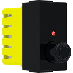 Acaelec Modys Περιστροφικός Ροοστάτης 1P 40-300W 250VAC IP20 Μαύρο Ματ (10101312312)