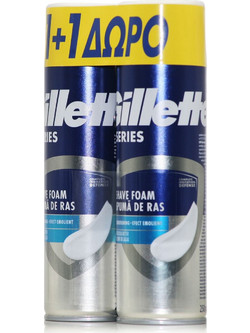Gillette Series Protection Shaving Foam 2x250ml