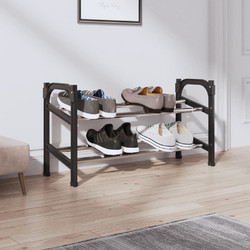 vidaXL Παπουτσοθήκη Πλαστική Μ119xΠ24xΥ37cm 344369