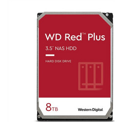 Western Digital Red Plus 8TB HDD Σκληρός Δίσκος 3.5" Sata 3 7200rpm με 128MB Cache